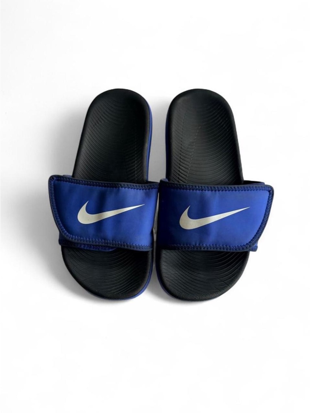 Nike Boys Slides Blue Size 2Y Kawa Style